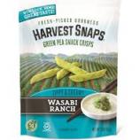 Harvest Snaps - Wasabi Ranch Green Pea Snack Crisps 3.3 Oz 0