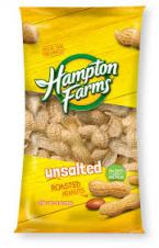 Hampton Farms - Roasted Unsalted Peanuts 10 Oz