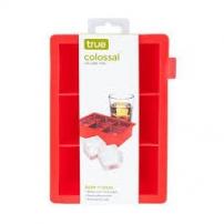 True Brands - Red Colossal Ice Cube Tray